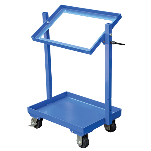 Chariot &agrave; cueillette, Acier, 30-11/16" la x 19-1/4" p, 2 tablettes, Capacit&eacute; 200 lb Equipex