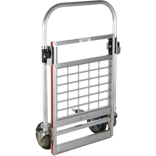 Chariot &agrave; plateforme repliable &agrave; quatre roues, Aluminium, 750 lb, 31" lo x 23-1/4" la, Hauteur 39" Equipex