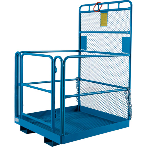 High Work Maintenance Platform, 48" W x 48" D x 72" H, 1000 lbs. Capacity, Steel Equipex