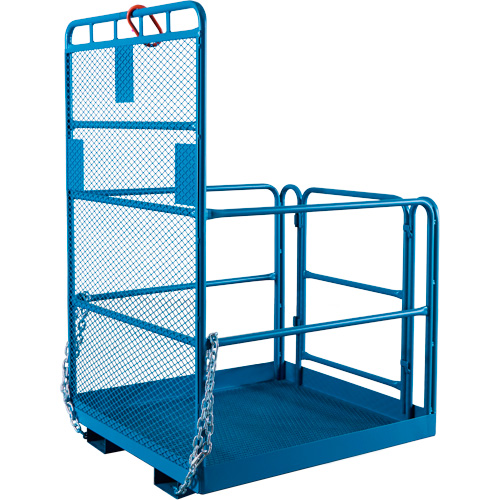 High Work Maintenance Platform, 48" W x 48" D x 72" H, 1000 lbs. Capacity, Steel Equipex