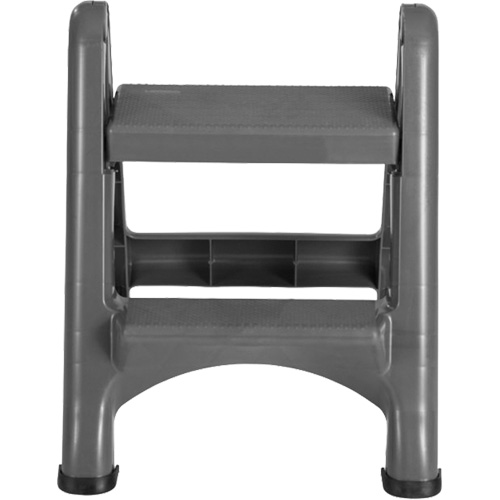 Folding Step Stool, 2 Steps, 19-1/2" x 20-1/2" x 22-3/4" High Equipex