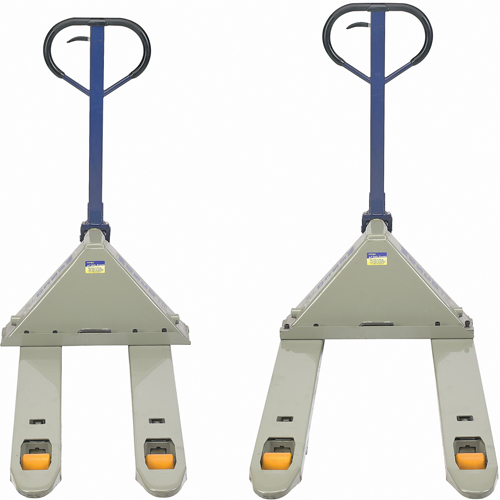 Transpalettes &agrave; largeur r&eacute;glable, 48" lo x 27" la, Capacit&eacute; 5500 lb Equipex
