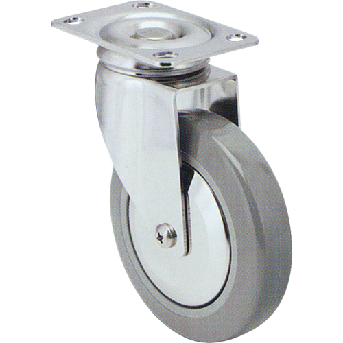 Caster, Swivel, 5" (127 mm), Polyurethane, 240 lbs. (108 kg.) Equipex