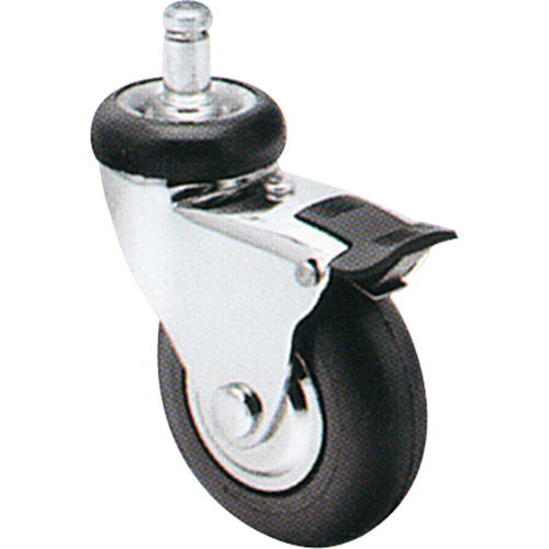 Roulette Comfort Roll, Pivotant avec frein, Diam&egrave;tre 2" (51 mm), Capacit&eacute; 125 lb (57 kg) Equipex