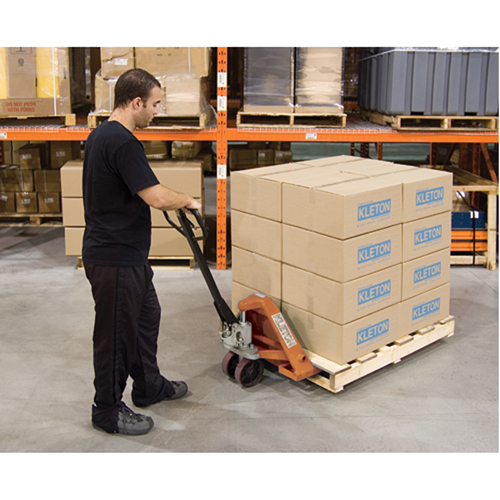 Transpalette manuel robuste, Acier, 42" lo x 20,5" la, Capacit&eacute; 5500 lb Equipex