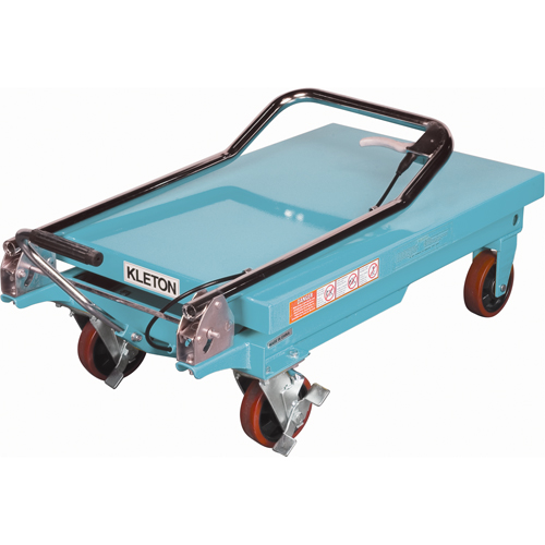 Table &eacute;l&eacute;vatrice robuste &agrave; ciseaux hydraulique, 32" lo x 19-3/4" la, Acier, Capacit&eacute; 660 lb Equipex
