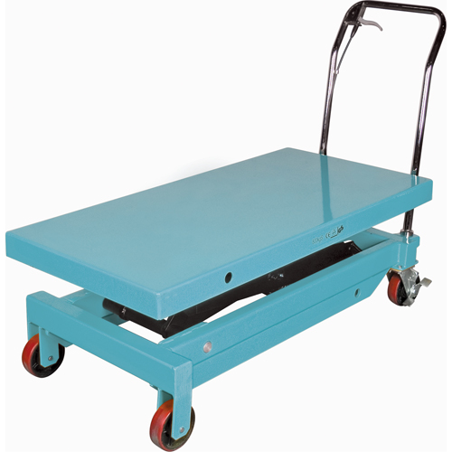 Heavy-Duty Hydraulic Scissor Lift Table, 48" L x 24" W, Steel, 1545 lbs. Capacity Equipex