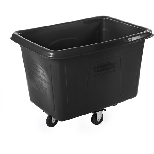 Bulk Cube Truck, Polyethylene, 44-1/16" L x 31" W x 32-1/2" H, 14 cu.ft. Volume, 500 lbs. Capacity Equipex