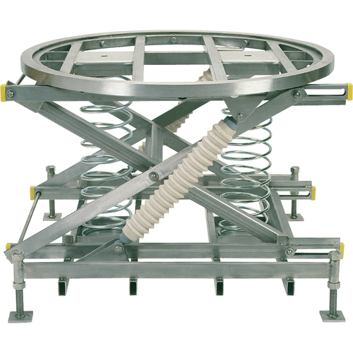 Spring-Operated Pallet Lifters - Pallet Pal&reg;, 43-5/8" L x 43-5/8" W, 4500 lbs. Cap. Equipex
