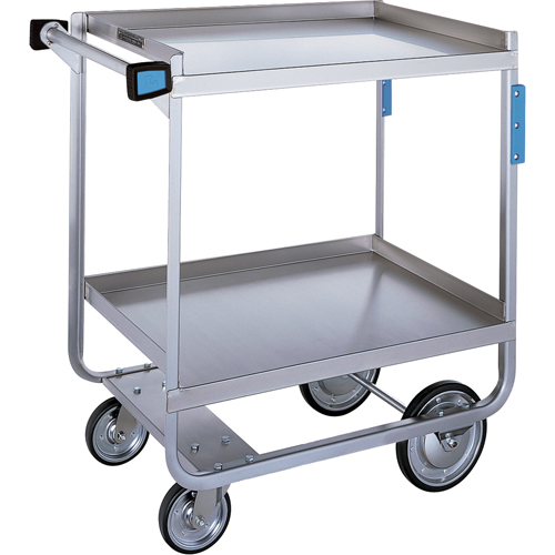 Heavy-Duty U Frame Carts, 2 Tiers, 19-3/8" W x 34-1/2" H x 32-5/8" D, 700 lbs. Capacity Equipex
