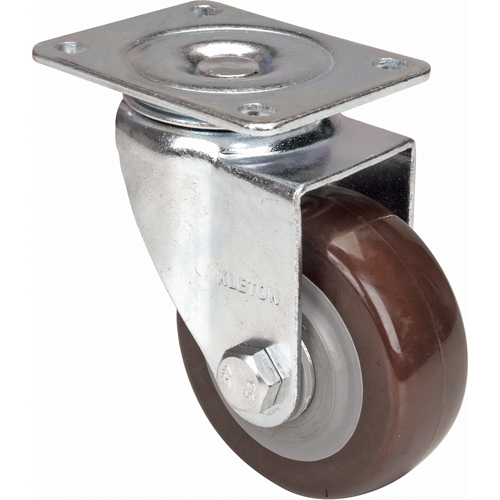 Caster, Swivel, 4" (101.6 mm), Polyurethane, 440 lbs. (199.58 kg.) Equipex