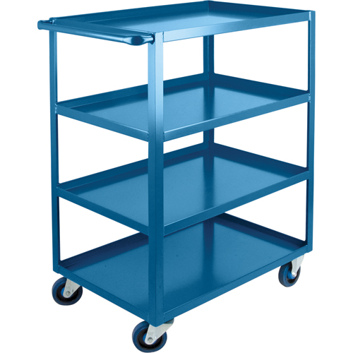 Chariots &agrave; tablettes robustes, 4 Tiers, 24" la x 48" h x 51" p, Capacit&eacute; 1200 lb Equipex