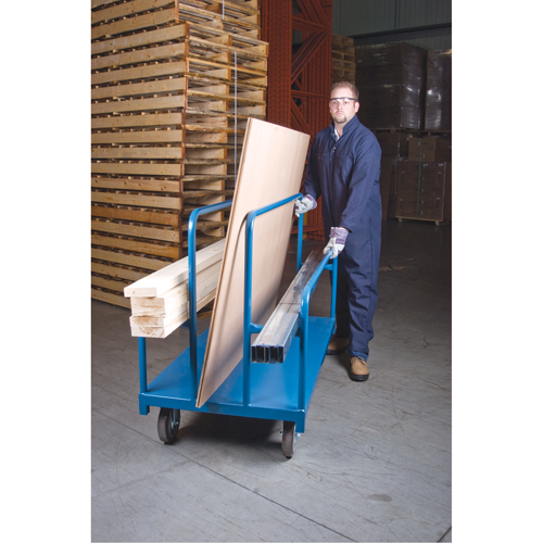 Chariots porte-panneaux robuste, 48" x 30" x 45", Capacit&eacute; 2500 lb Equipex