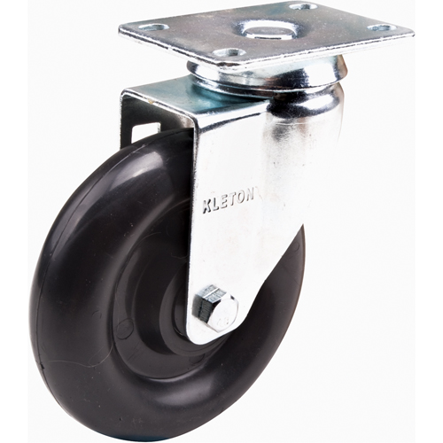 Roulette, Pivotant, 5" (127 mm), Polyol&eacute;fine, 250 lb (113 kg) Equipex