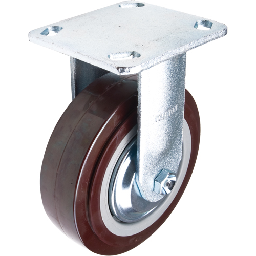 Roulette, Fixe, 6" (152,4 mm), Polyur&eacute;thane, 850 lb (385 kg) Equipex