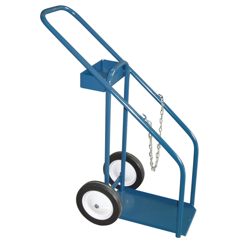 Chariots pour bouteilles de gaz, Roues Semi-pneumatique, Base de , 1000 lb Equipex