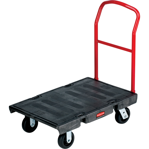 Chariot &agrave; plateforme robuste, 36" lo x 24" la, 2000 lb cap, Roues Polyol&eacute;fine Equipex