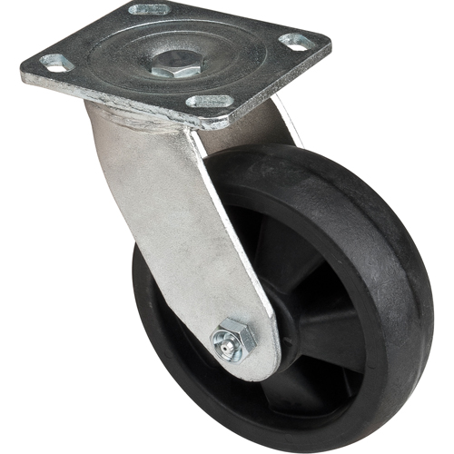 Hi-Temp Caster, Swivel, 6" (152.4 mm), Nylon, 880 lbs. (399 kg.) Equipex