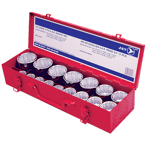 SS3417 12-Point Drive Socket Set, 3/4" Drive Size Equipex