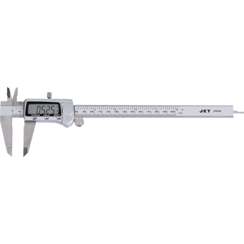 JEDC-8 Digital Caliper, 0" - 8" (0 mm - 200 mm) Range Equipex