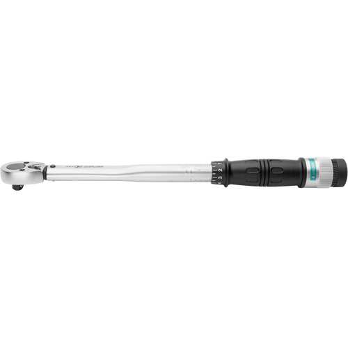 JTW-3880 Torque Wrench, Click, 3/8" Square Drive, 15 - 80 ft/lbs. Equipex