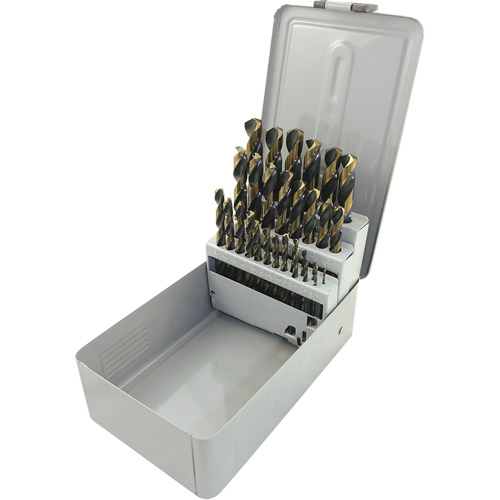 BG29 JET-KUT&reg; Torque Drive&reg; Drill Bit Set, 29 Pieces, High Speed Steel Equipex