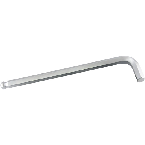 Cl&eacute; hexagonale &agrave; bras long, embout Sph&eacute;rique, 19 mm x Forme en L Equipex