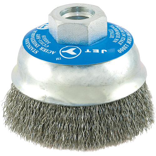 Stainless Steel Crimped Wire Cup Brush Equipex