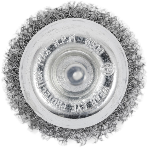 Shaft-Mounted Crimped Cup Brush Equipex