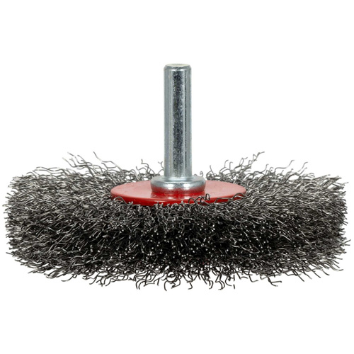 ER300-12 Shaft Mounted Crimped Radial Brush, 3", .012" Fill Equipex