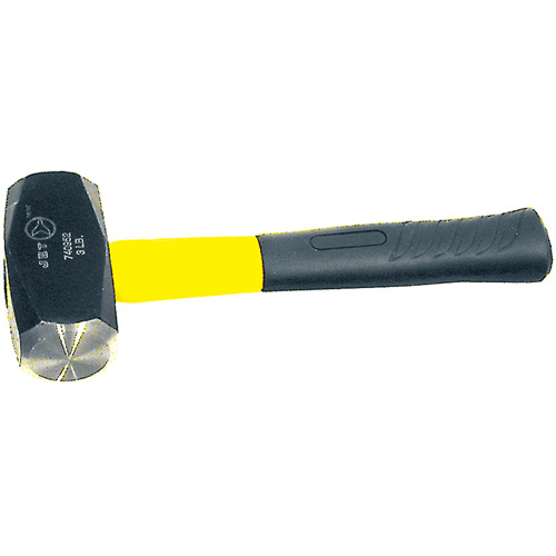 Heavy-Duty Drilling Hammer, 3 lbs., 10-1/2", Fibreglass Handle Equipex