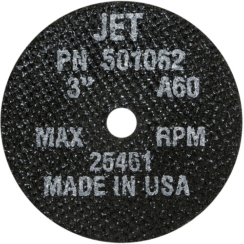 POWERPLUS Cut-Off Wheel, 3" x 1/16", 3/8" Arbor, Type 1, 25100 RPM Equipex