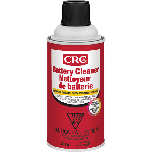 Battery Cleaner With Acid Indicator, Aerosol Can Equipex