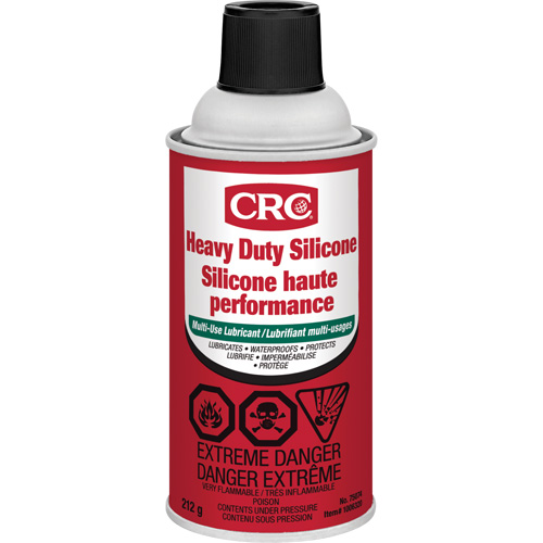 Lubrifiant Heavy Duty Silicone, Canette a&eacute;rosol Equipex