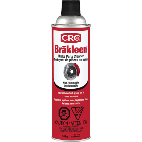 Brakleen&reg; Brake Parts Cleaner, Aerosol Can Equipex