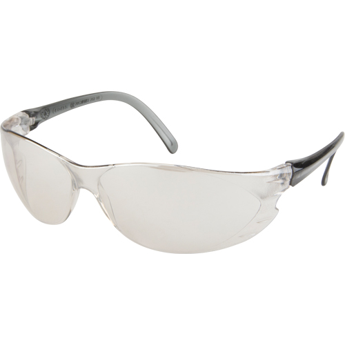 Lunettes de s&eacute;curit&eacute; s&eacute;rie Twister, Lentille Miroir int&eacute;rieur/ext&eacute;rieur, Anti-&eacute;gratignures, ANSI Z87+/R&eacute;pond ou surpasse la norme CSA Z94.3 Equipex