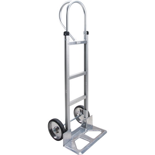 Diable d&eacute;mont&eacute;, Prise En P, Aluminium, Hauteur de 52-1/8", Capacit&eacute; 500 lb Equipex