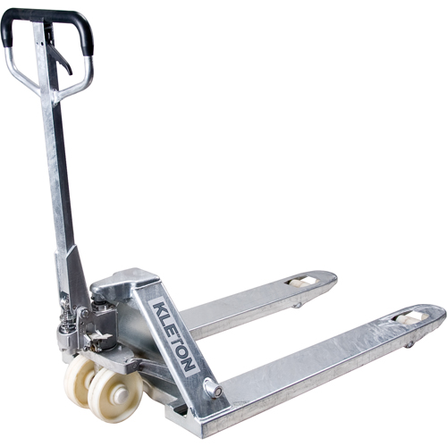 Transpalettes manuels, Galvanis&eacute;, 42" lo x 27" la, Capacit&eacute; 5500 lb Equipex