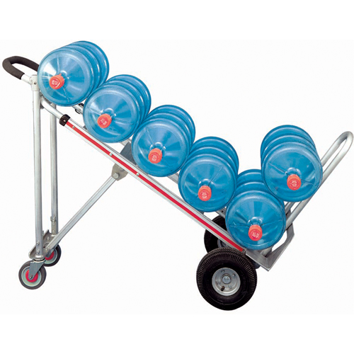 Three-Position Hand Trucks, Aluminum, 750 lbs. Capacity Equipex