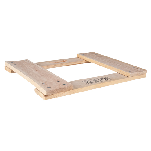Hardwood Dolly Frame, Not Included Wheels, 900 lbs. Capacity, 18" W x 24" D x 1.5" H Equipex