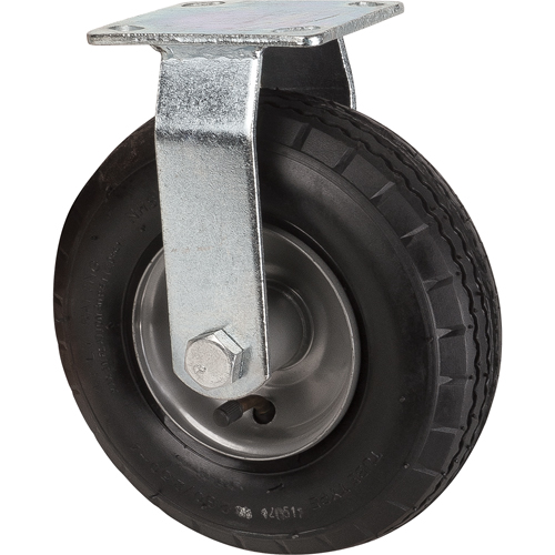 Pneumatic Casters, Rigid, 8" (203.2 mm), Pneumatic, 350 lbs. (158.8 kg.) Equipex