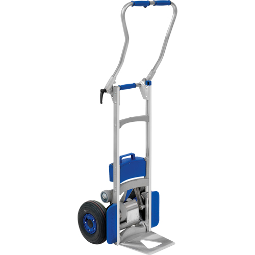 Liftkar&reg; Aluminum Stair Climbing Hand Truck, Aluminum Frame, 18" W x 61" H, 300 lbs. Capacity Equipex