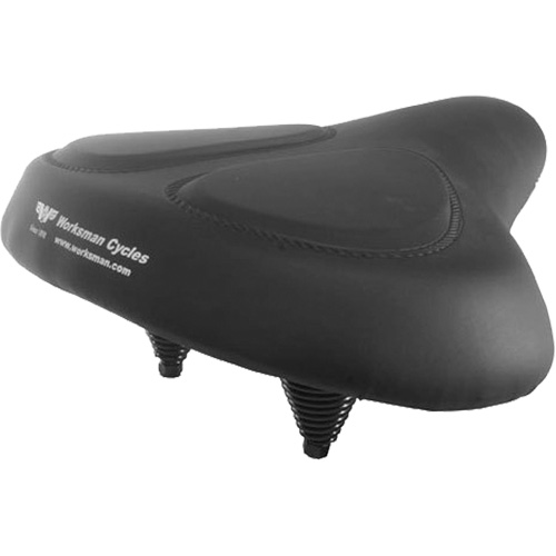 Extra-Wide Comfort Bicycle Seat Equipex