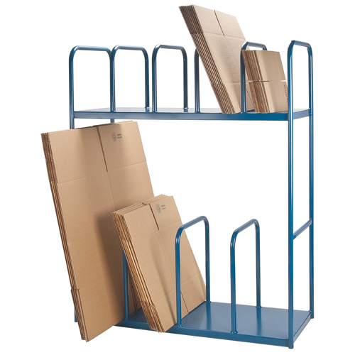 Support &agrave; deux niveaux pour boîtes de carton Equipex
