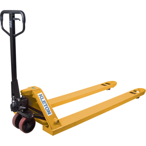 Transpalette manuel &agrave; fourches longues, Acier, 72" lo x 27" la, Capacit&eacute; 5500 lb Equipex