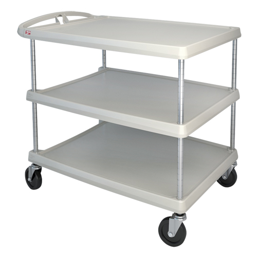 myCart Utility Cart, 3 Tiers, 26" x 36-7/8" x 36", 500 lbs. Capacity Equipex