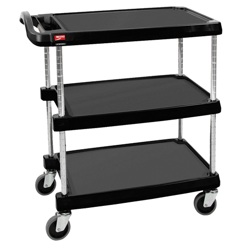 myCart Utility Cart, 3 Tiers, 26" x 36-7/8" x 36", 500 lbs. Capacity Equipex