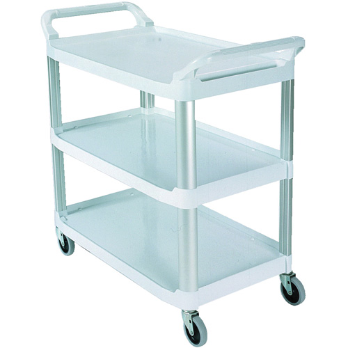 Chariot avec tablette et parois ouvrantes, 3 tiers, 40" x 37" x 20", Capacit&eacute; 300 lb Equipex