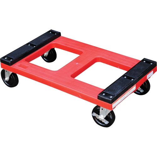 Chariot en poly&eacute;thyl&egrave;ne - surface matelass&eacute;e Equipex
