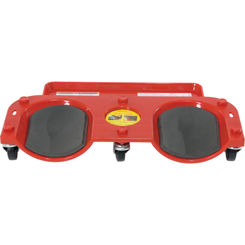 Rolling Knee Dolly, Plastic, Red, 350 lbs. Capacity Equipex